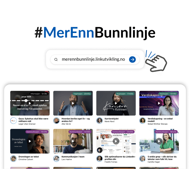 Coverbilde for prosjektet #MerEnnBunnlinje - Innsamlingsaksjon