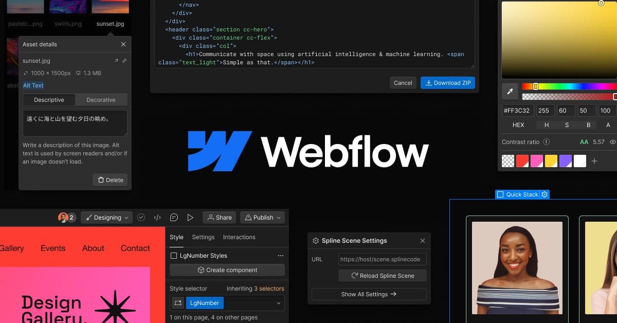 Coverbilde for artikkelen «Link Utvikling er sertifisert Webflow Partner»