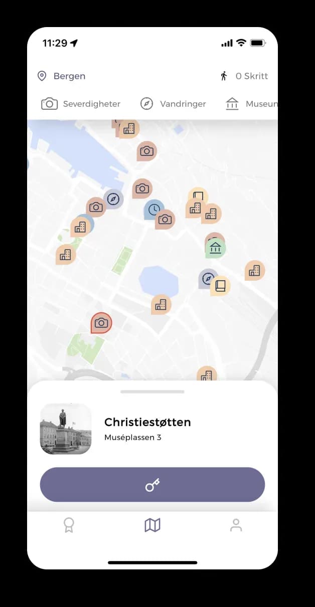 Skjermbilde av produktet Kulturjakten