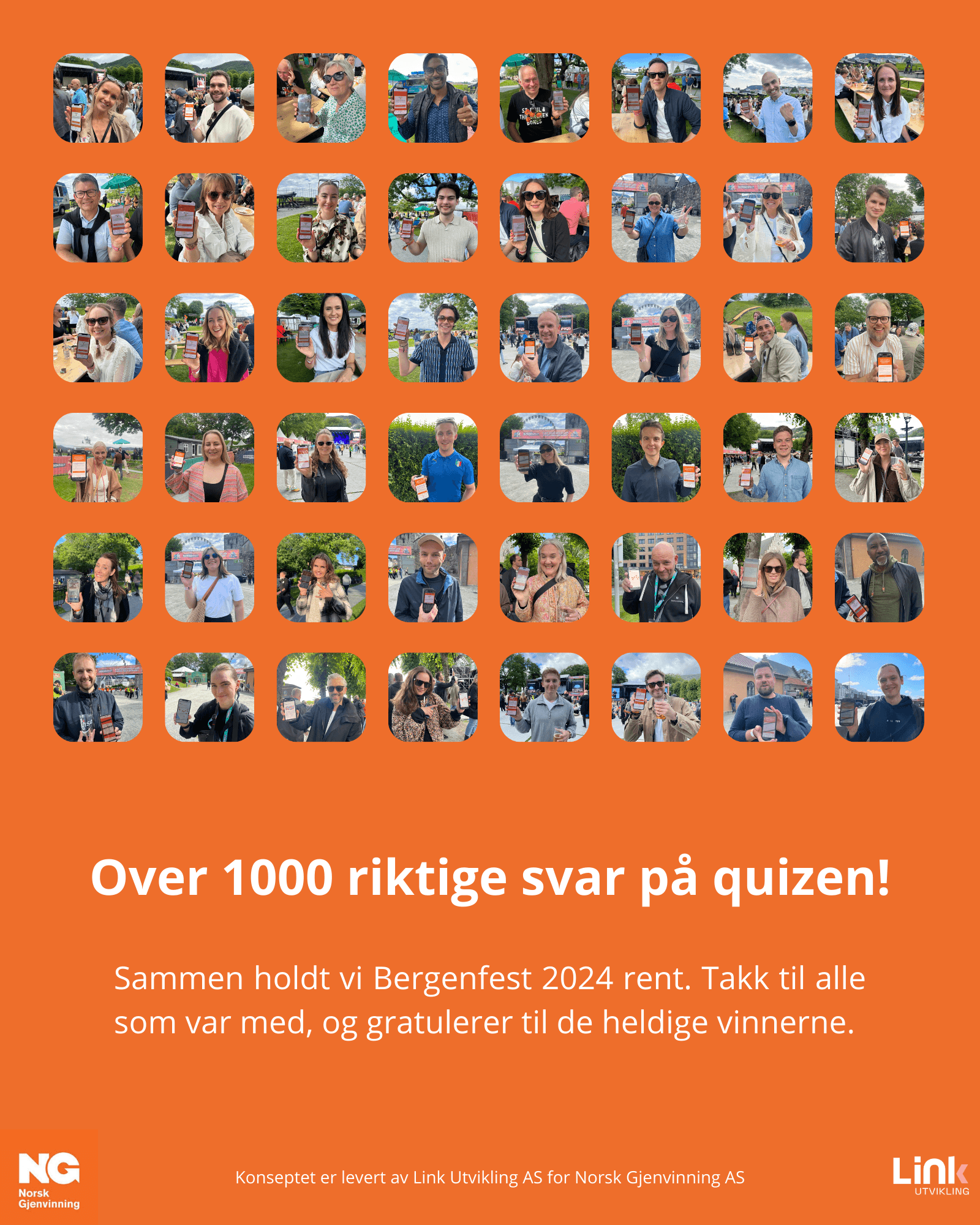 Skjermbilde fra prosjektet Nytt konsept for Norsk Gjenvinning